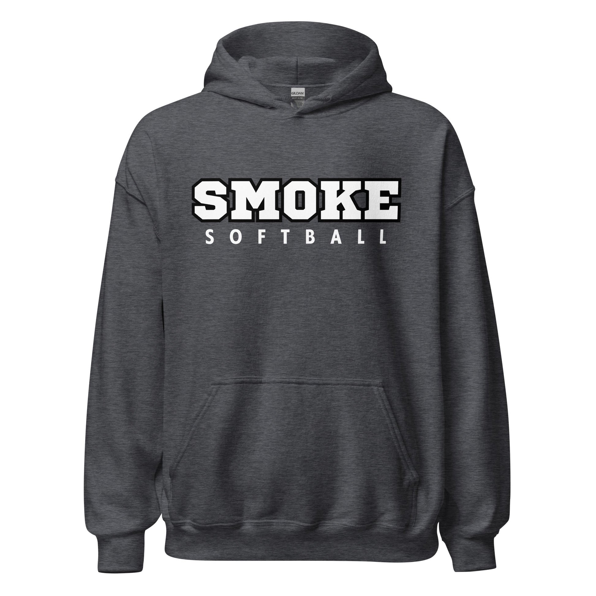 Classic | Hoodie | Smoke 14U Softball | Crest Logo