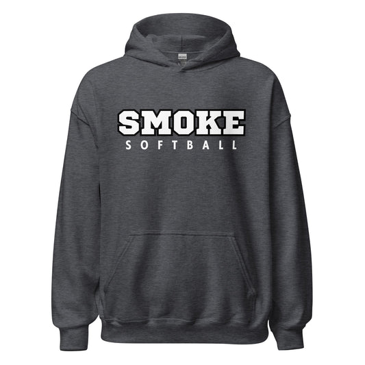 Classic | Hoodie | Smoke 14U Softball | Crest Logo