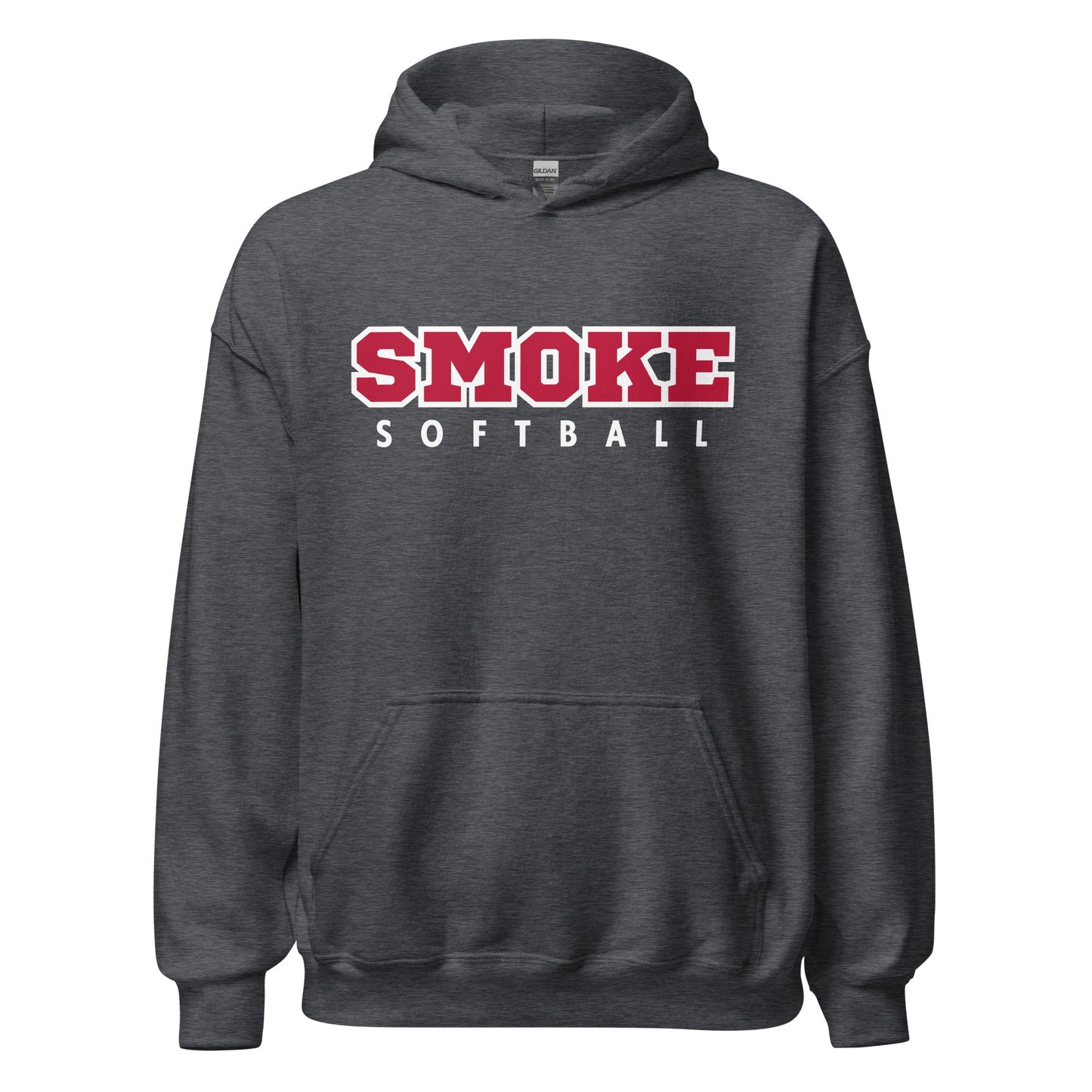 Classic | Hoodie | Smoke 14U Softball | Modern Script Logo