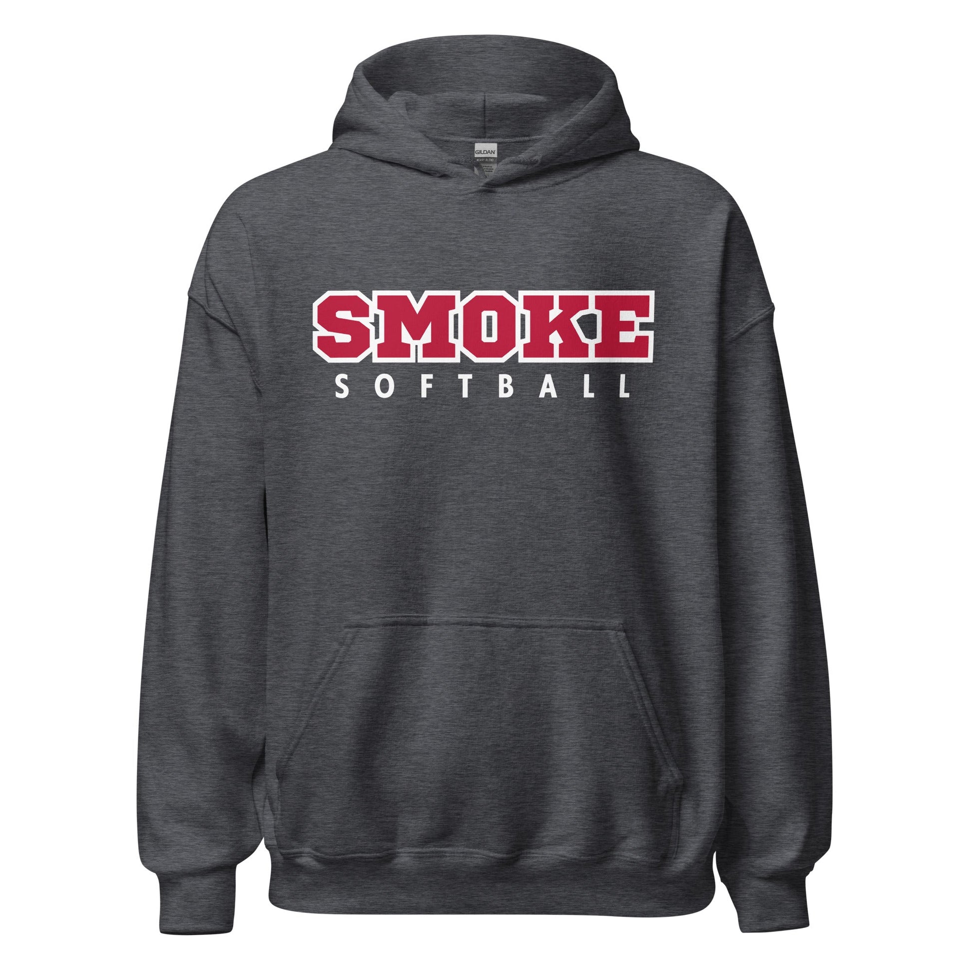 Classic | Hoodie | Smoke 14U Softball | Modern Script Logo