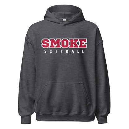 Classic | Hoodie | Smoke 14U Softball | Modern Script Logo