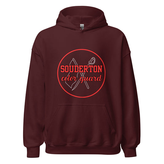 Classic | Hoodie | Souderton Color Guard | Badge Logo
