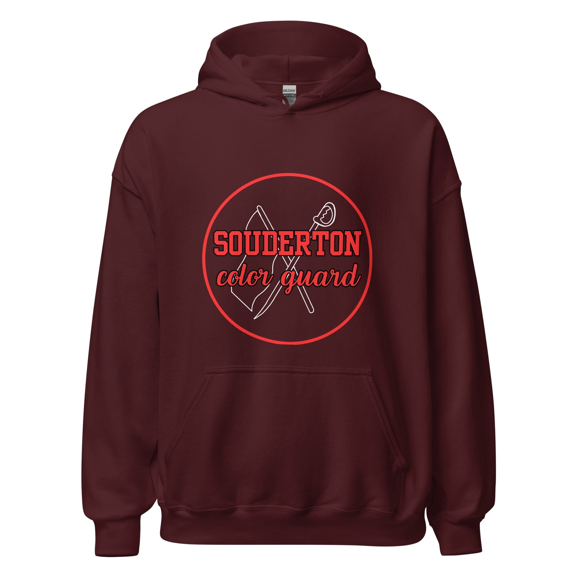 Classic | Hoodie | Souderton Color Guard | Badge Logo
