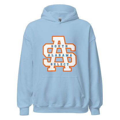 Classic | Hoodie | South Alabama Select 8U | Letter Crest Logo