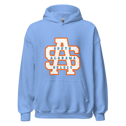 Classic | Hoodie | South Alabama Select 8U | Letter Crest Logo