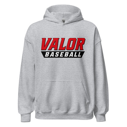 Classic | Hoodie | South Bend Valor Baseball | Emblem Logo