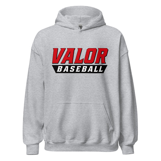 Classic | Hoodie | South Bend Valor Baseball | Emblem Logo