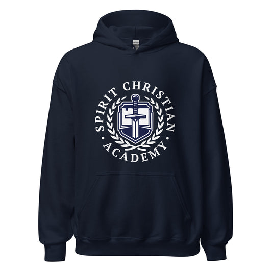 Classic | Hoodie | Spirit Christian Academy | White Script Logo
