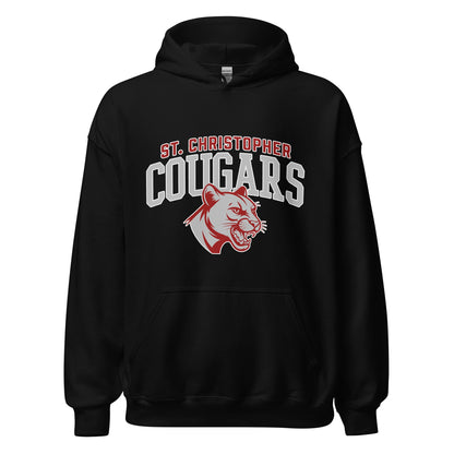 Classic | Hoodie | St. Christopher Cougars | Classic Logo