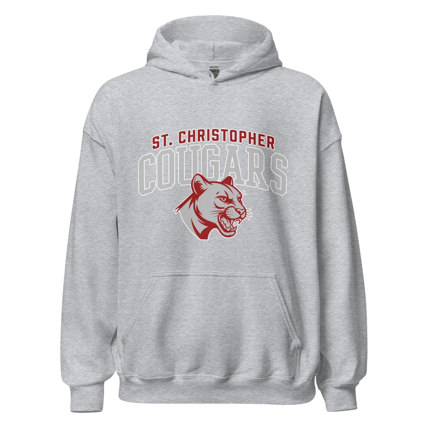 Classic | Hoodie | St. Christopher Cougars | Classic Logo