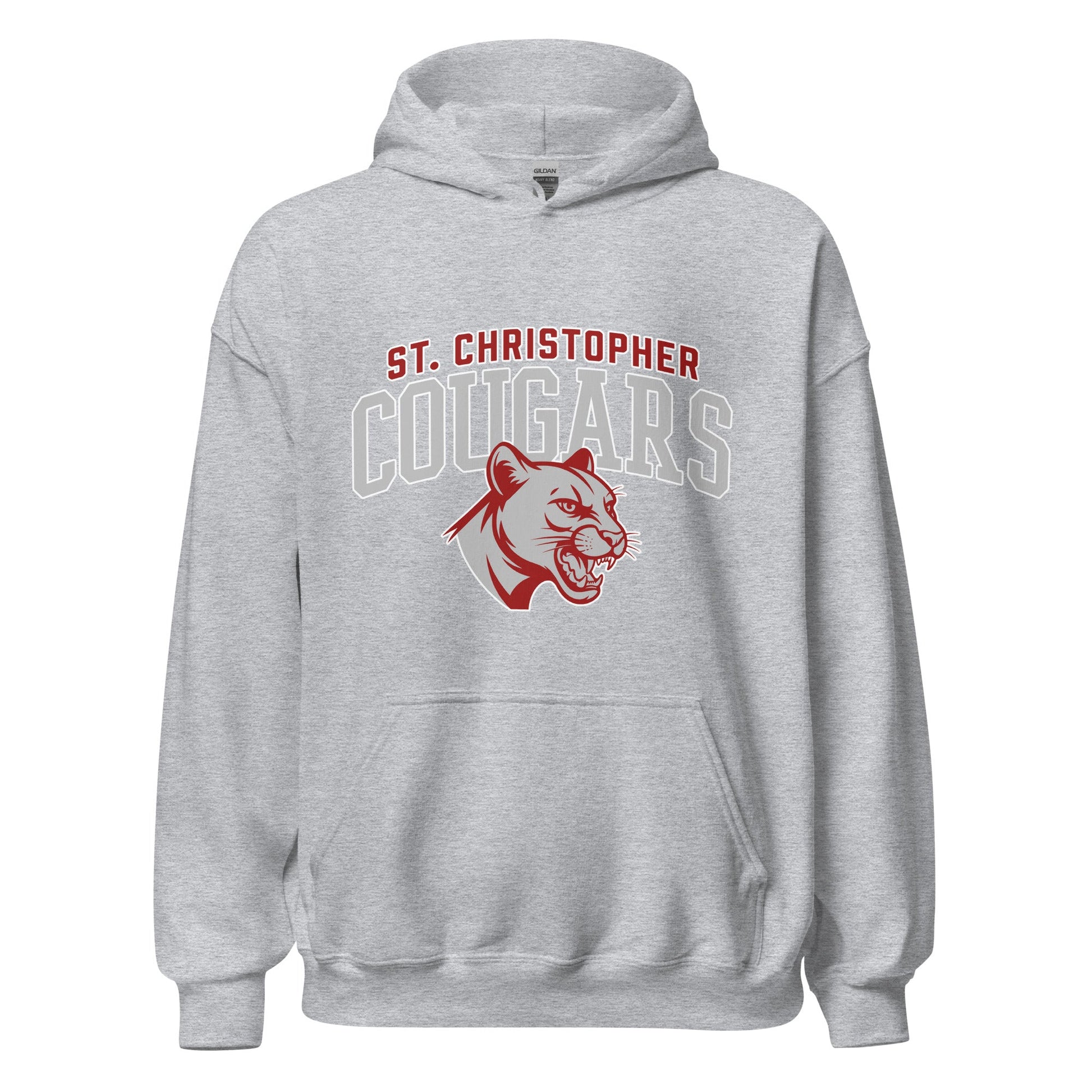 Classic | Hoodie | St. Christopher Cougars | Classic Logo