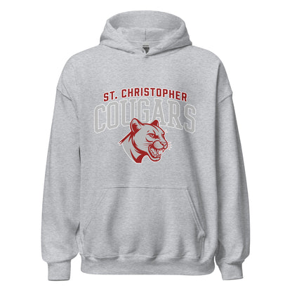 Classic | Hoodie | St. Christopher Cougars | Classic Logo