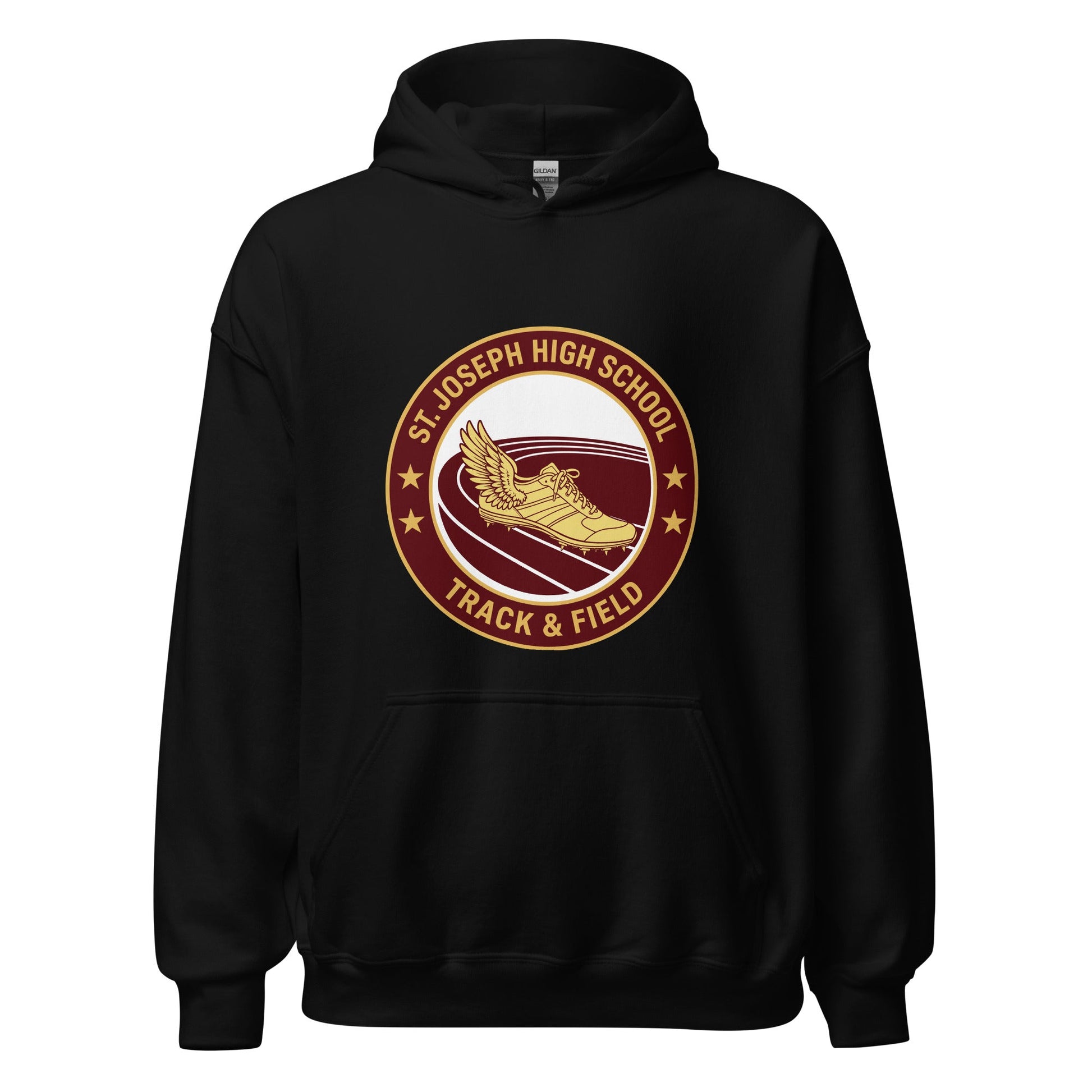 Classic | Hoodie | St. Joseph High School - Track & Field | Badge Logo