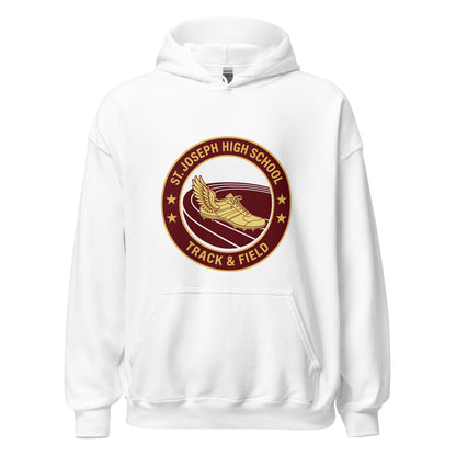 Classic | Hoodie | St. Joseph High School - Track & Field | Badge Logo