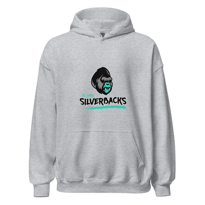 Classic | Hoodie | St. Louis Silverbacks Women’s Football Team | Mascot Logo