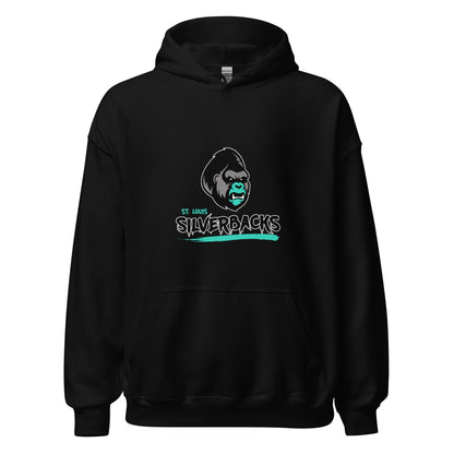 Classic | Hoodie | St. Louis Silverbacks Women’s Football Team | Mascot Logo