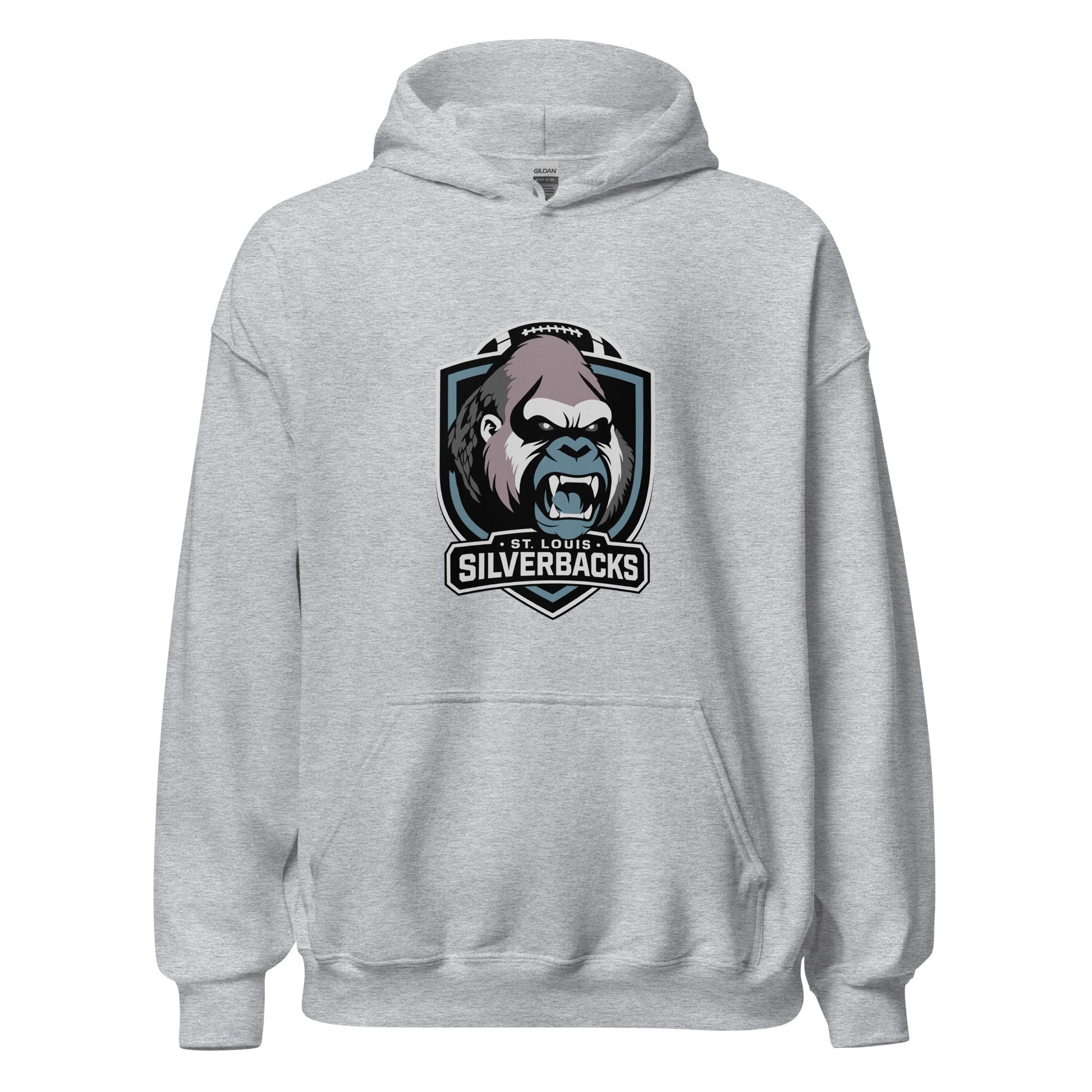 Classic | Hoodie | St. Louis Silverbacks Women’s Football Team | Shield Logo