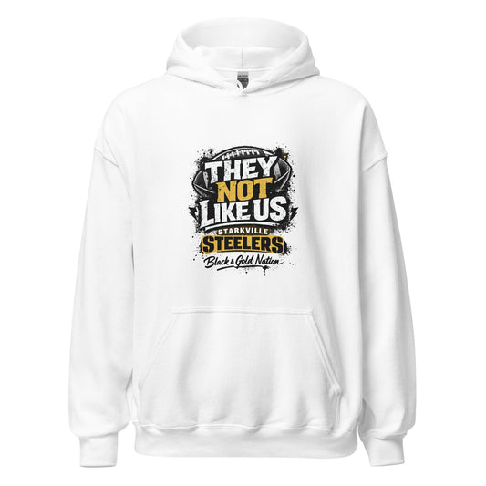 Classic | Hoodie | Starkville Steelers | They Not Like Us Logo
