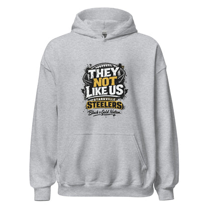 Classic | Hoodie | Starkville Steelers | They Not Like Us Logo