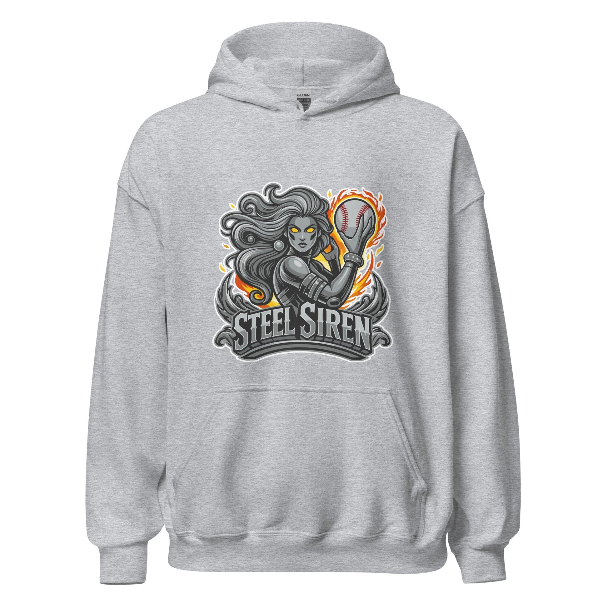 Classic | Hoodie | STEEL SIREN | Mascot Logo