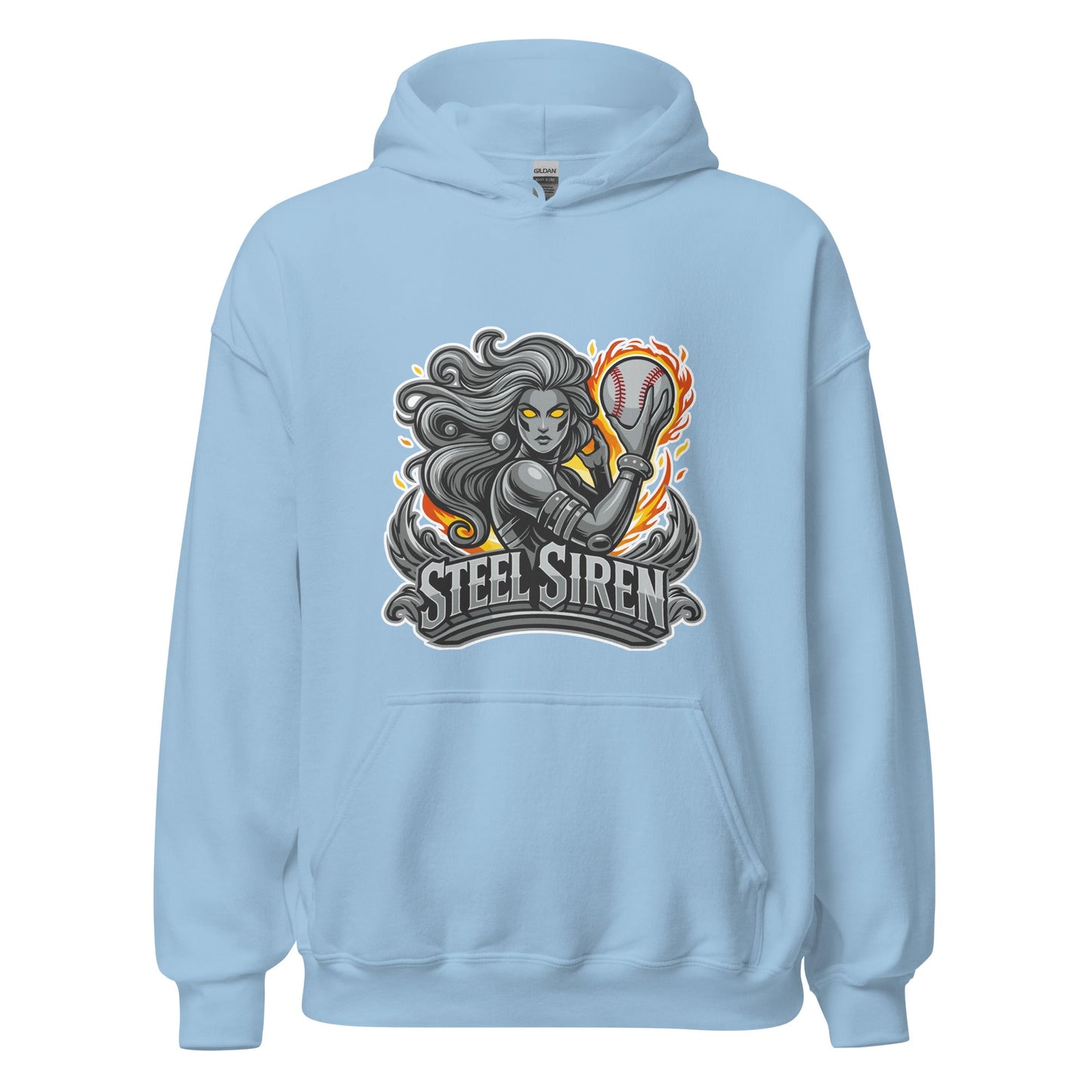Classic | Hoodie | STEEL SIREN | Mascot Logo