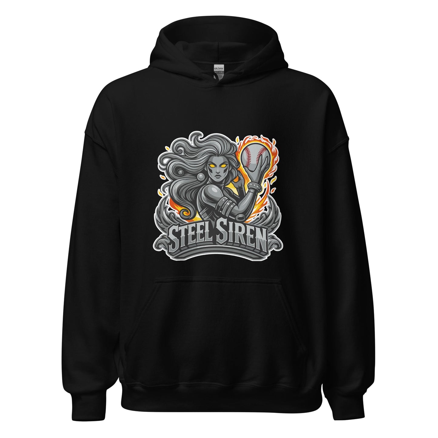 Classic | Hoodie | STEEL SIREN | Mascot Logo