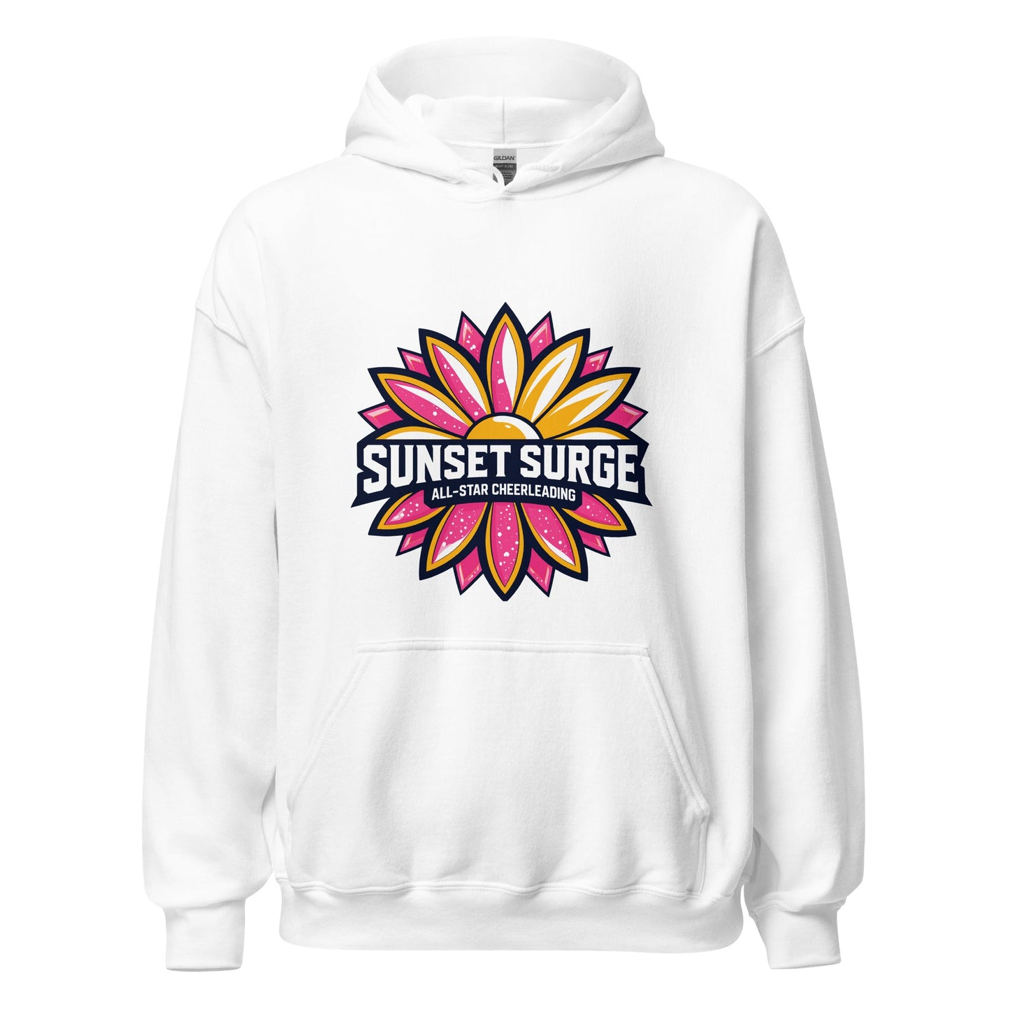 Classic | Hoodie | Sunset Surge All-Star Cheerleading | Bloom Surge Logo