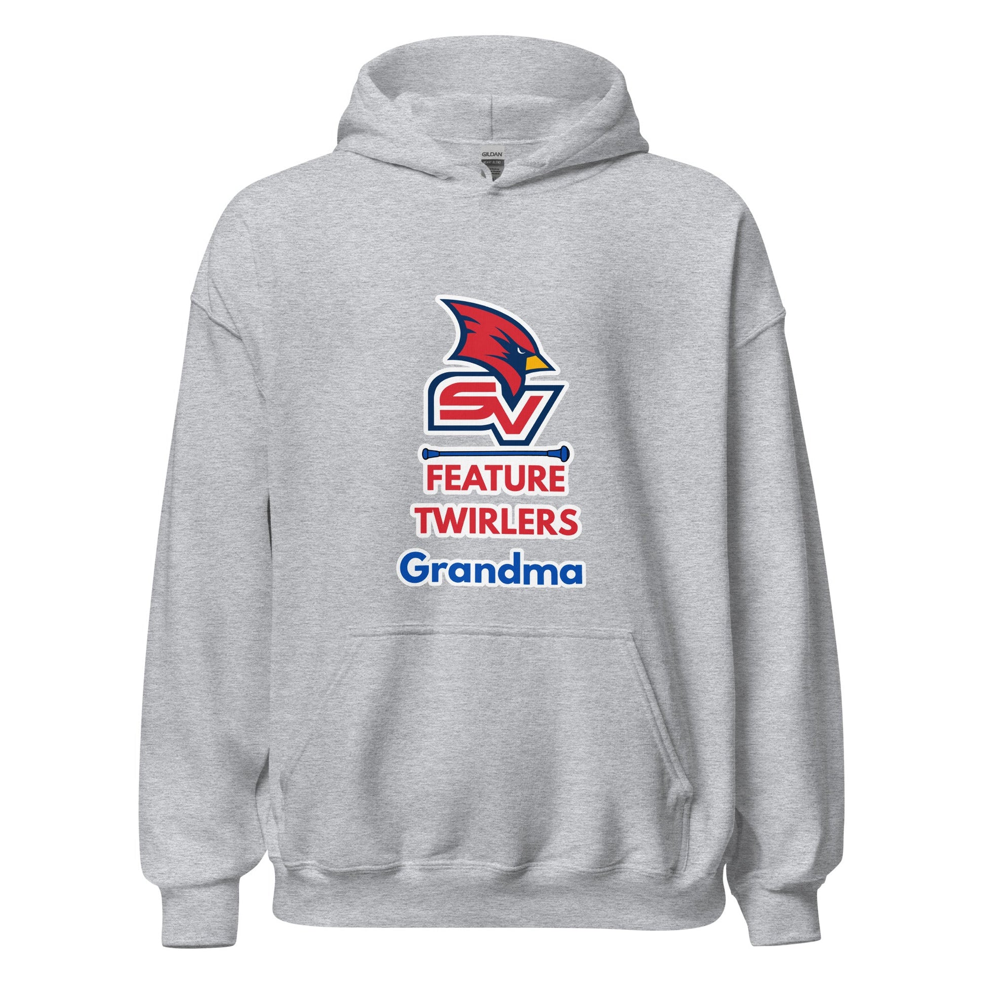 Classic | Hoodie | SVSU Feature twirlers | Grandma Logo