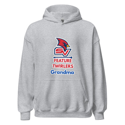 Classic | Hoodie | SVSU Feature twirlers | Grandma Logo