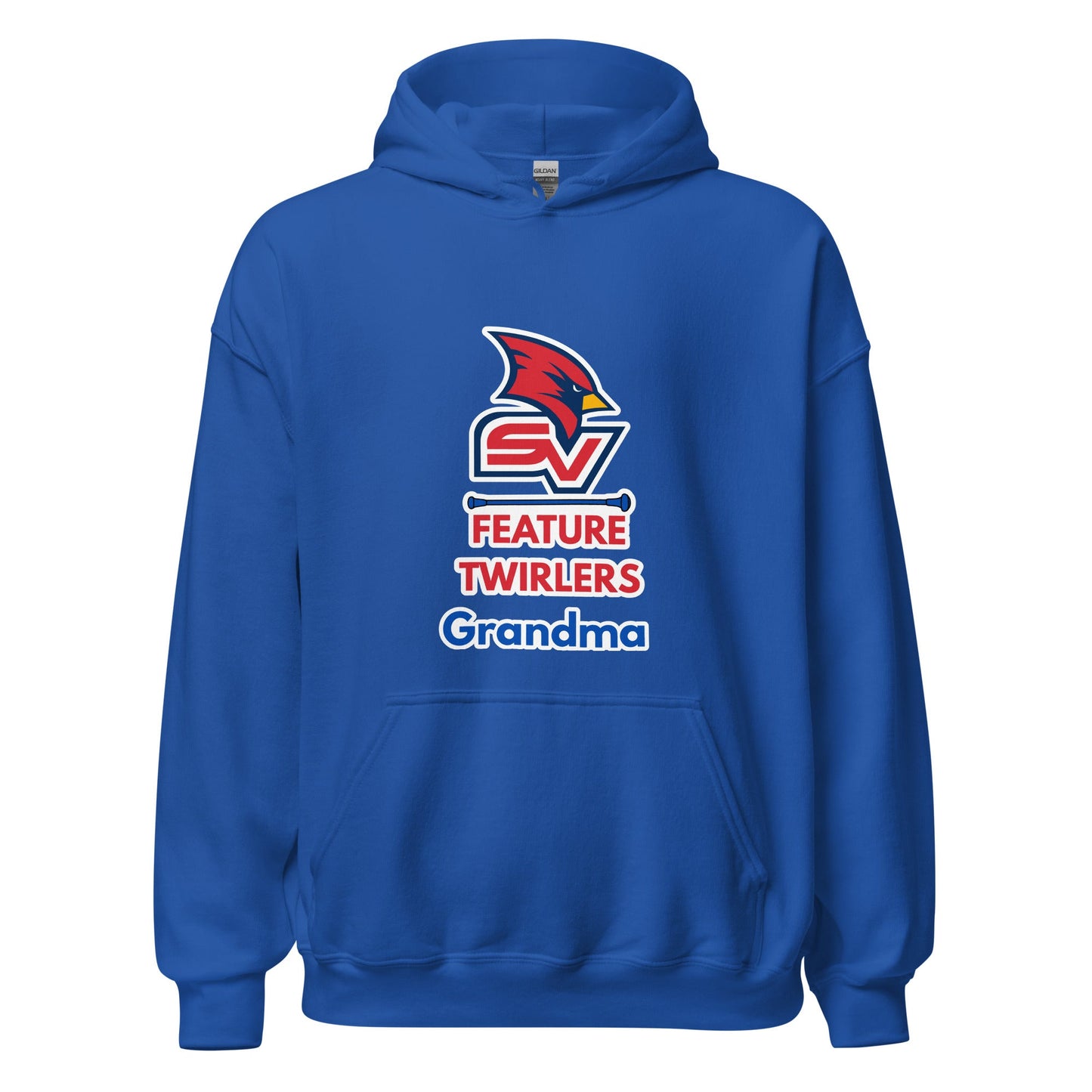 Classic | Hoodie | SVSU Feature twirlers | Grandma Logo