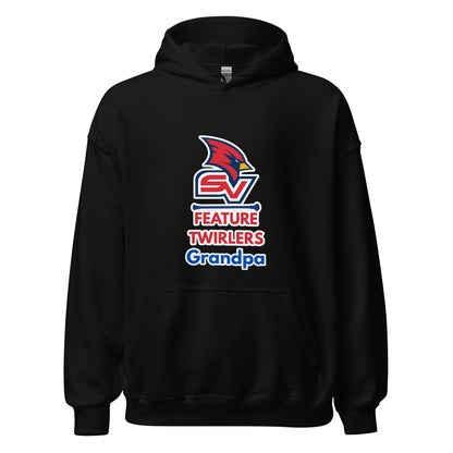 Classic | Hoodie | SVSU Feature twirlers | Grandpa Logo