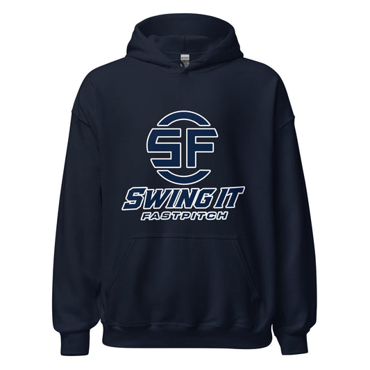 Classic | Hoodie | Swing It Fastpitch | Crest Logo