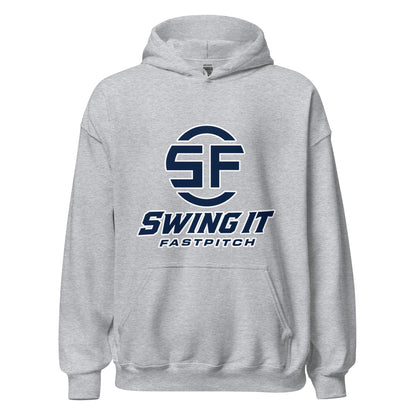 Classic | Hoodie | Swing It Fastpitch | Crest Logo