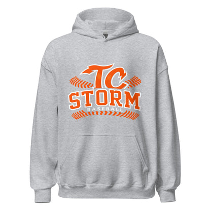 Classic | Hoodie | TC Storm baseball | TC Seams Logo