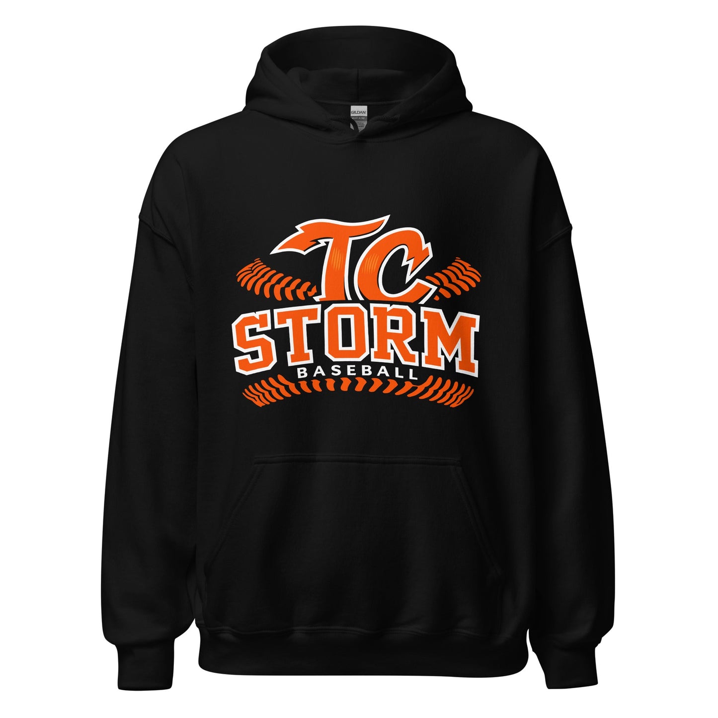 Classic | Hoodie | TC Storm baseball | TC Seams Logo