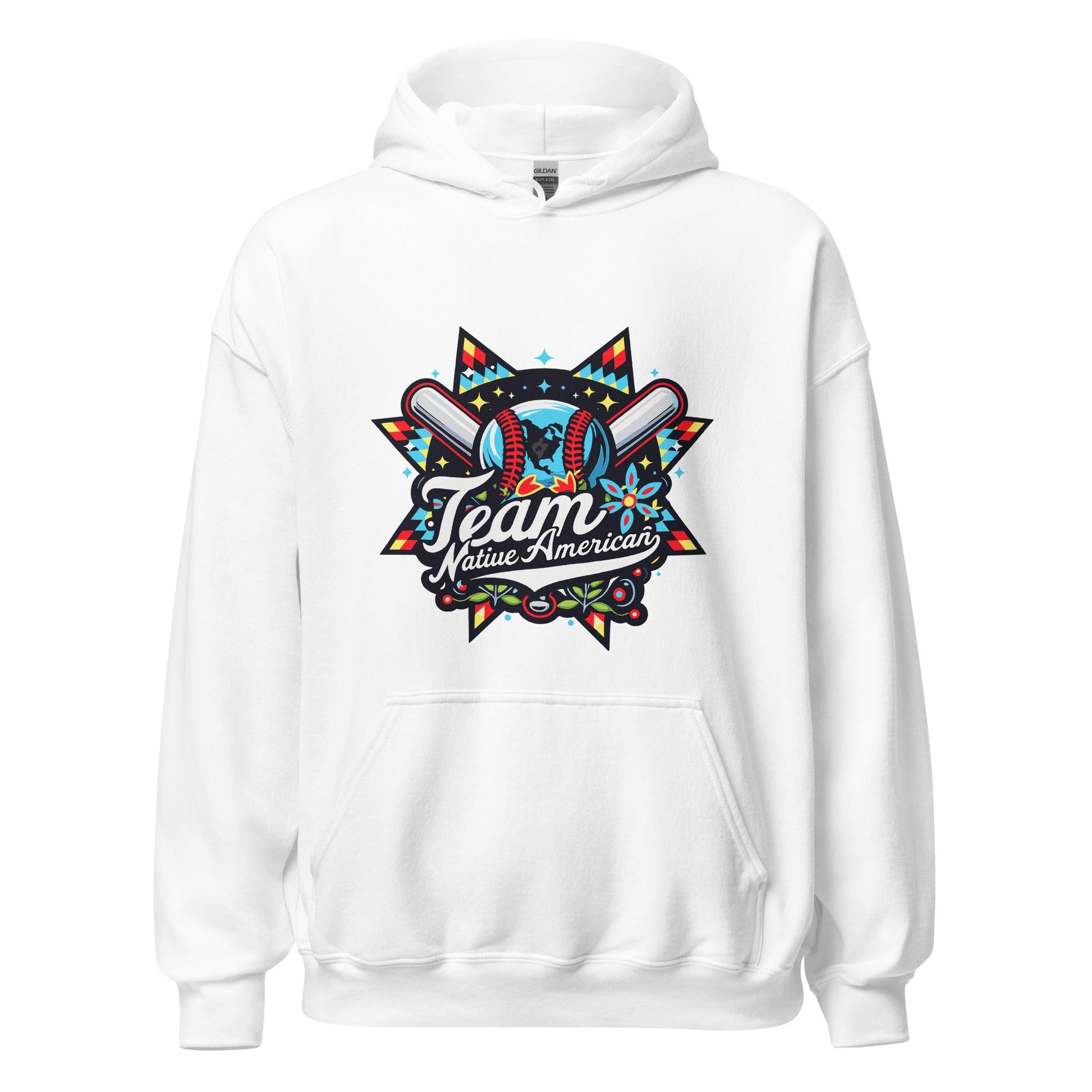 Classic | Hoodie | Team Native American | Tribal Emblem Logo