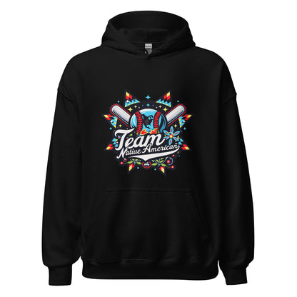 Classic | Hoodie | Team Native American | Tribal Emblem Logo