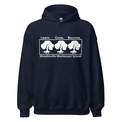 Classic | Hoodie | TEST WMS Store | White Logo Logo