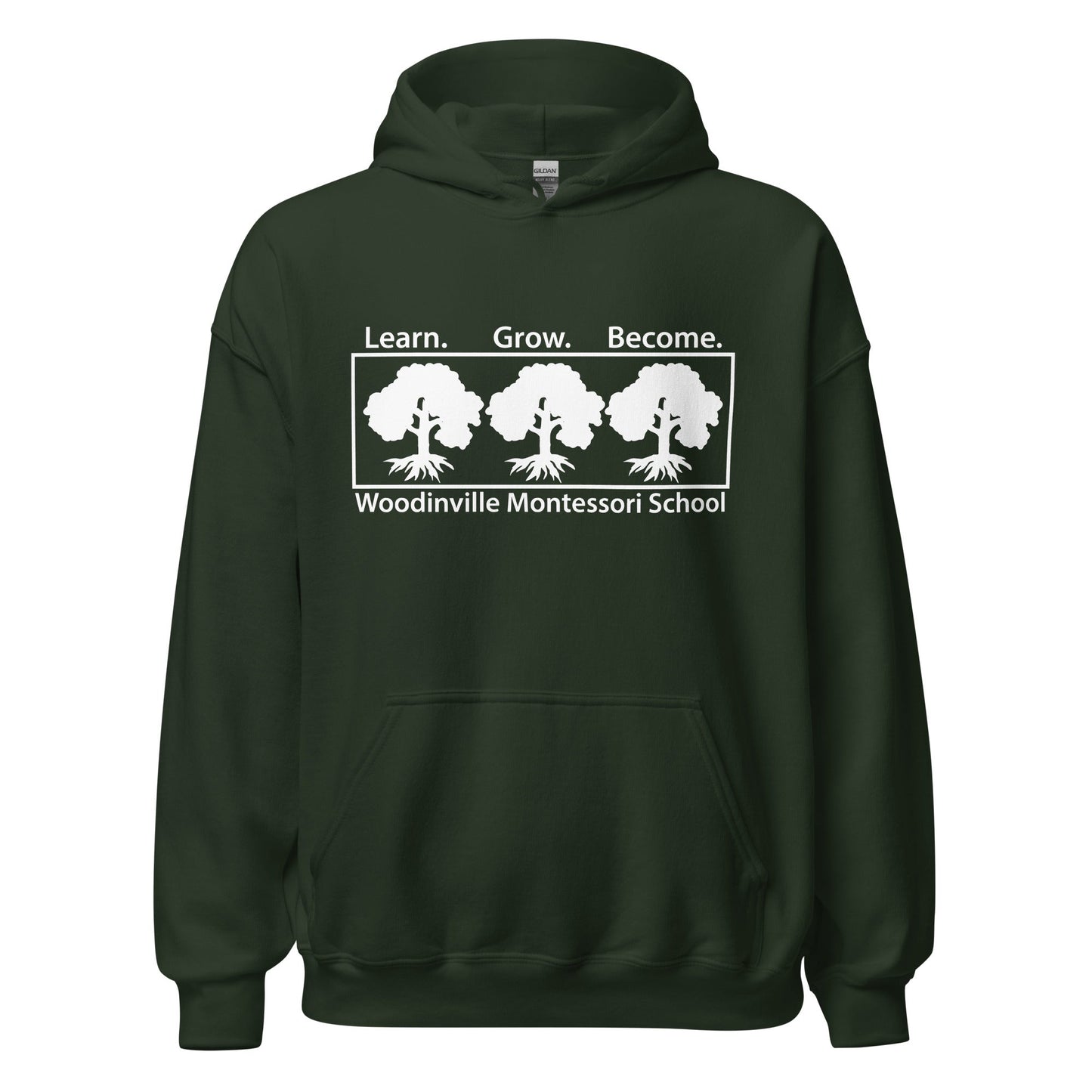 Classic | Hoodie | TEST WMS Store | White Logo Logo
