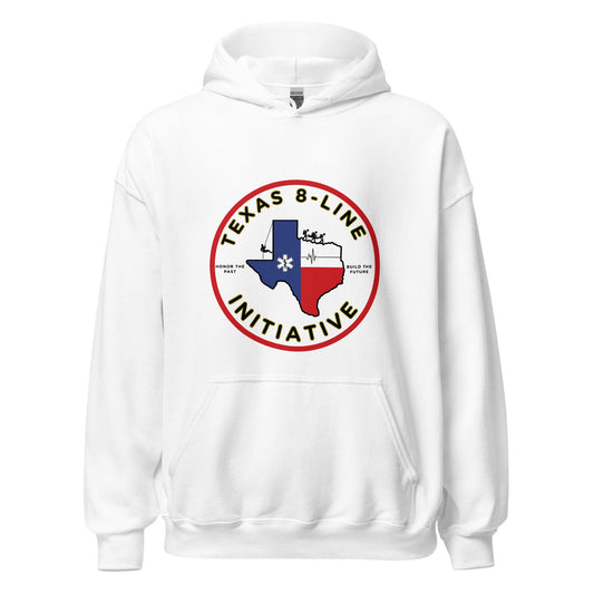 Classic | Hoodie | Texas 8 - Line Initiative | Badge Logo