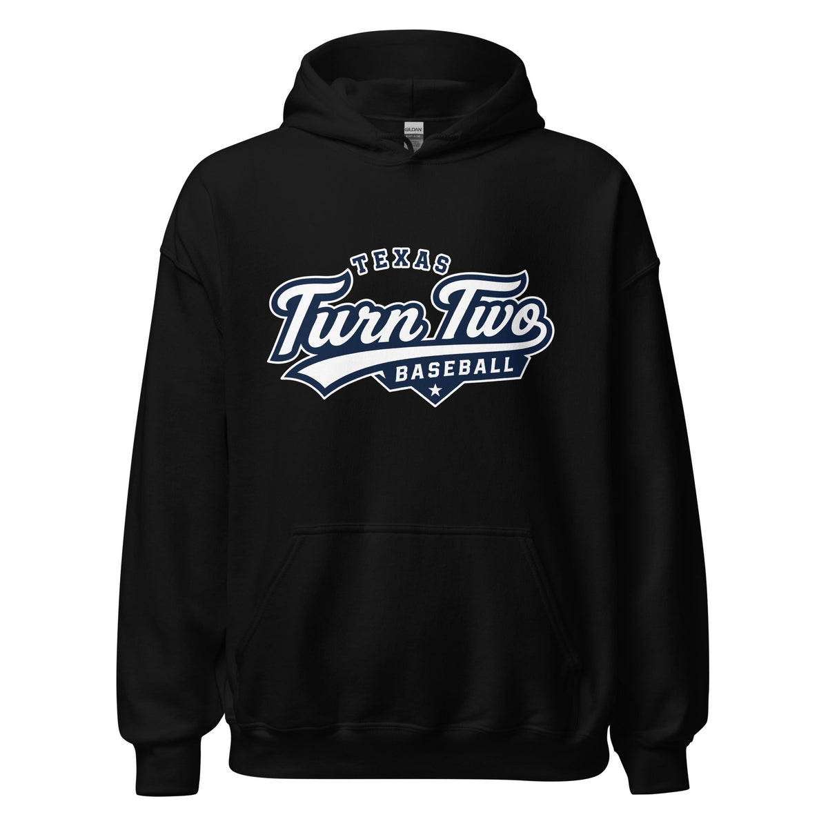 Classic | Hoodie | Texas Turn Two Baseball | Athletics Logo