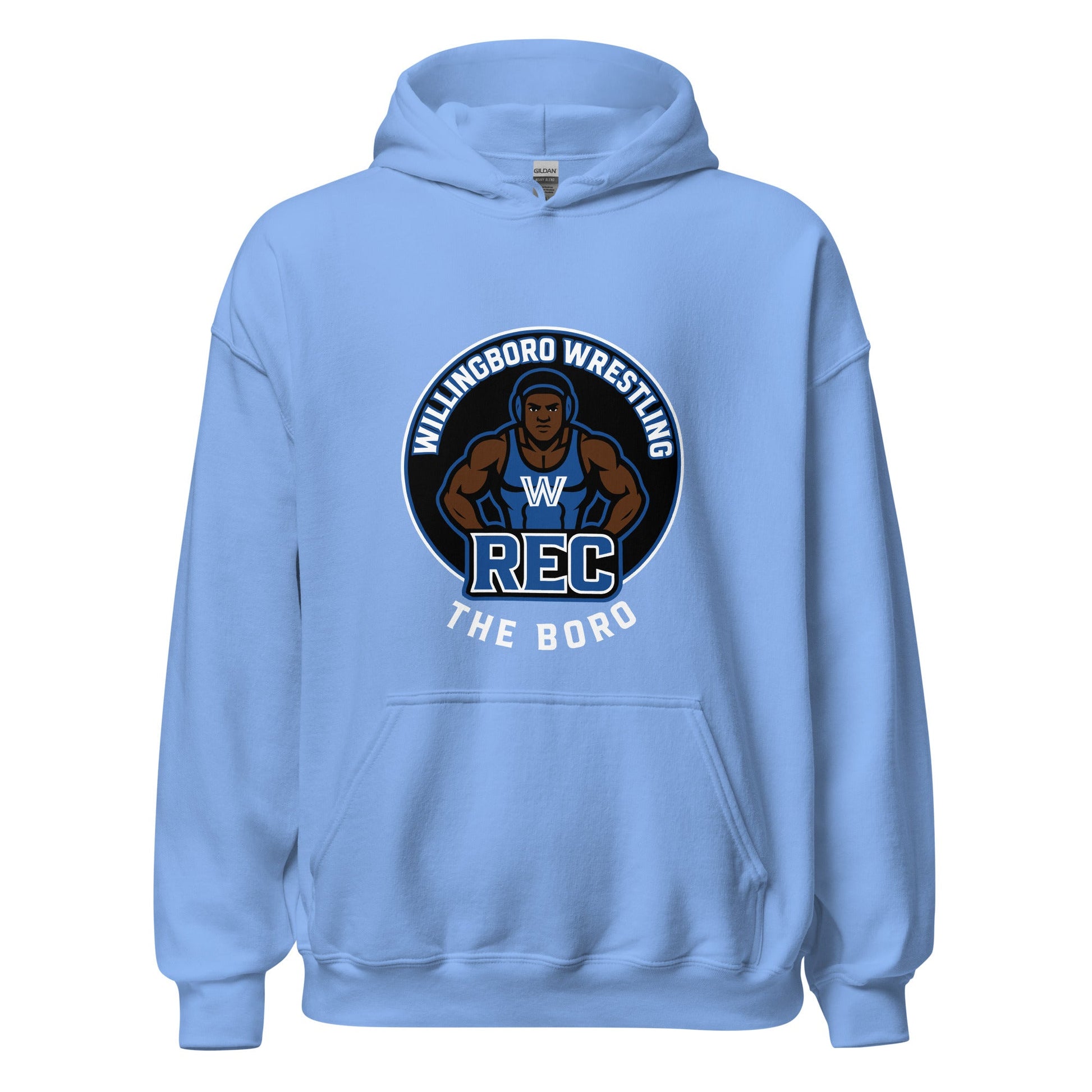Classic | Hoodie | The Boro Brand | Wrestler Logo