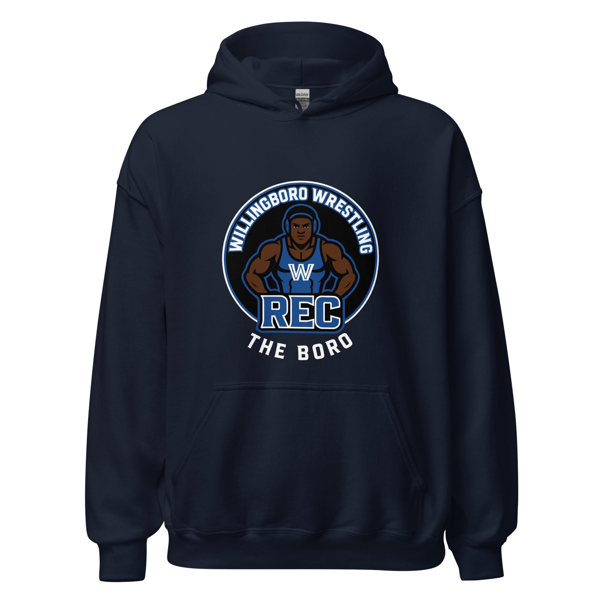 Classic | Hoodie | The Boro Brand | Wrestler Logo