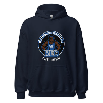 Classic | Hoodie | The Boro Brand | Wrestler Logo