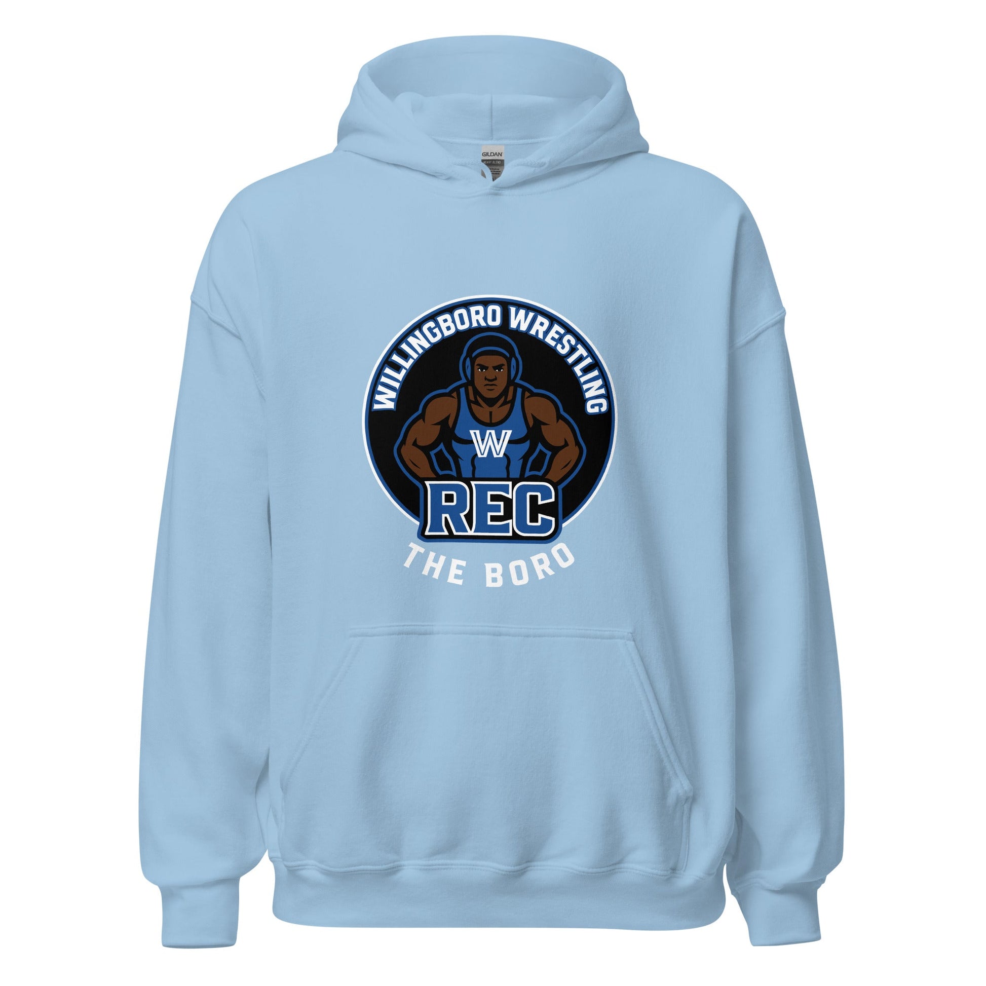 Classic | Hoodie | The Boro Brand | Wrestler Logo