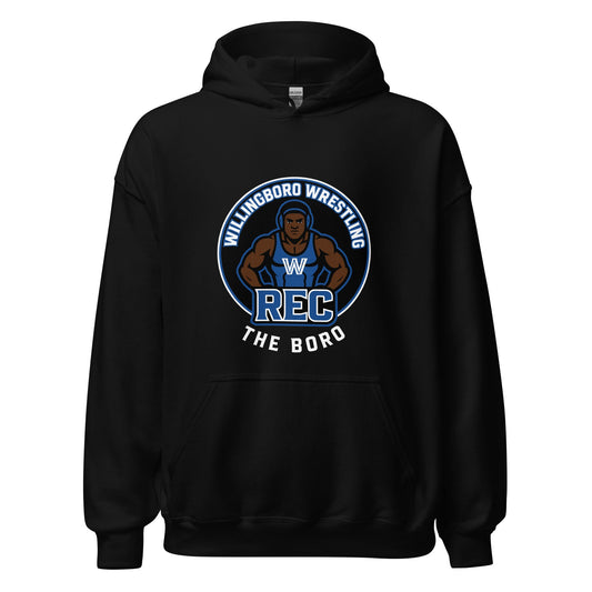 Classic | Hoodie | The Boro Brand | Wrestler Logo