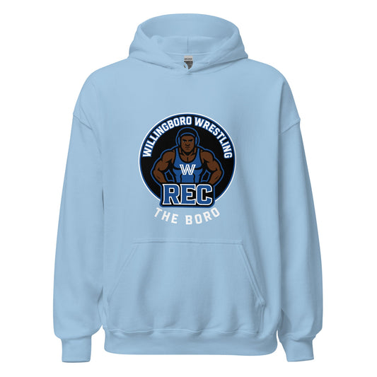 Classic | Hoodie | The Boro Brand | Wrestler Logo