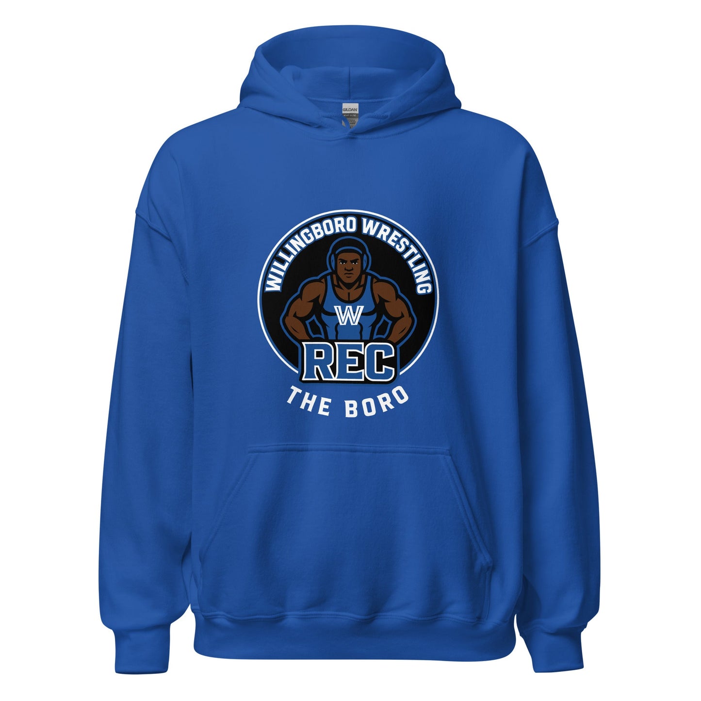 Classic | Hoodie | The Boro Brand | Wrestler Logo
