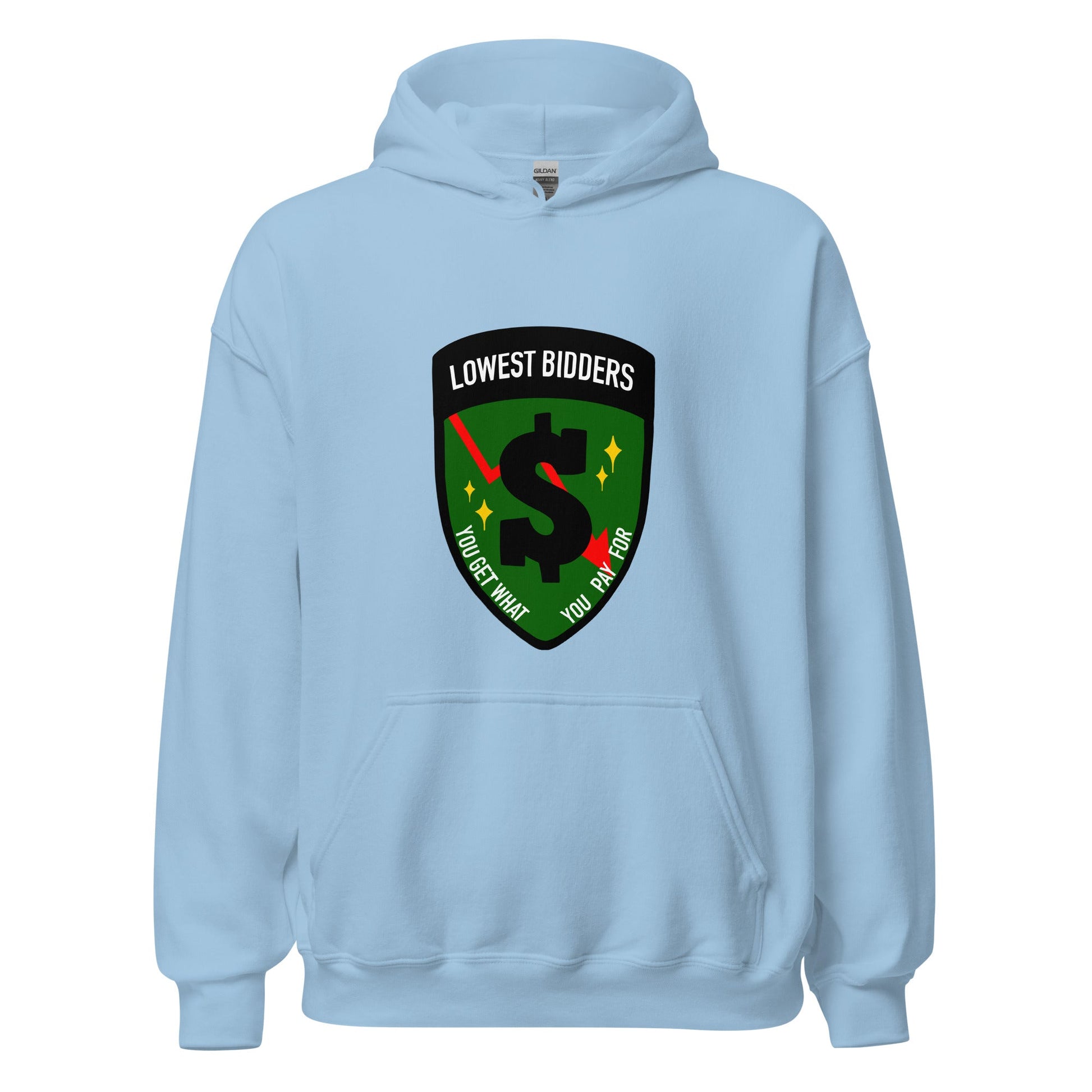 Classic | Hoodie | The Lowest Bidders | Emblem Logo