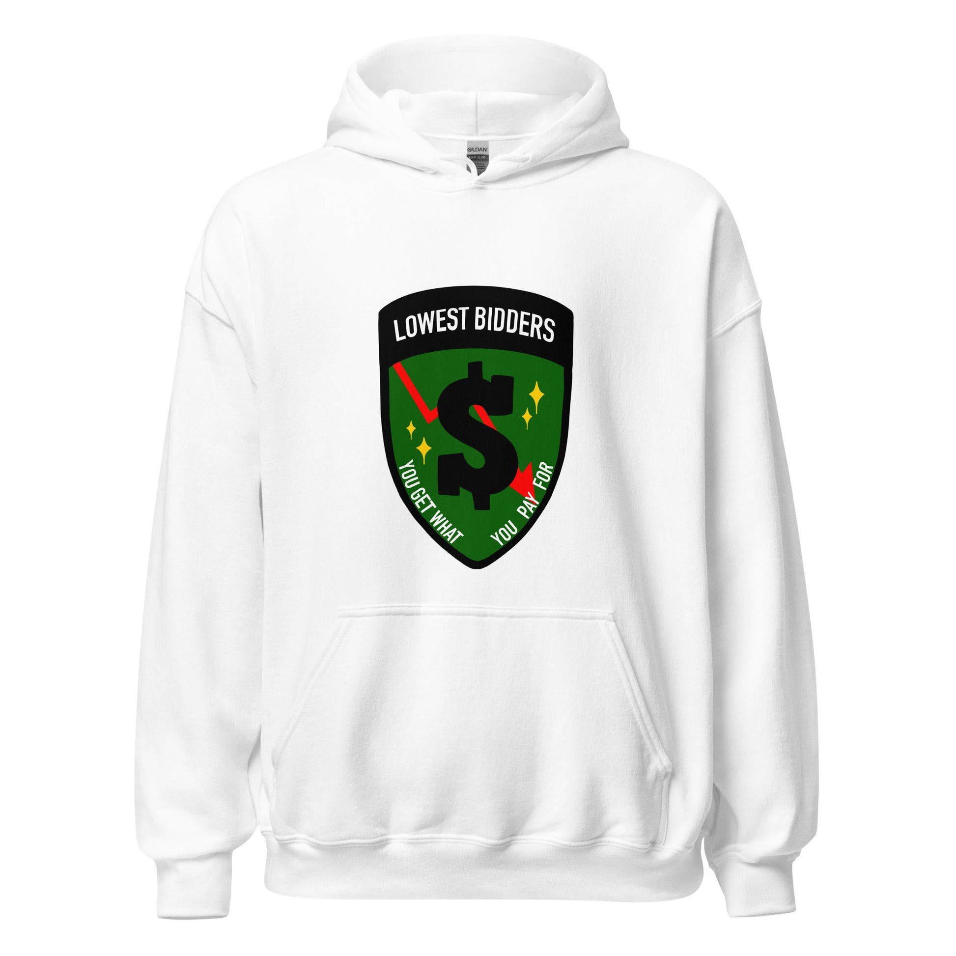 Classic | Hoodie | The Lowest Bidders | Emblem Logo